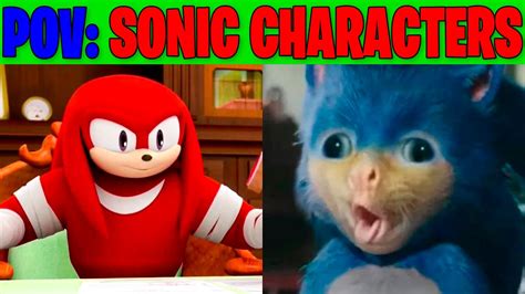 Knuckles rates sonic characters (Knuckles approved) - YouTube