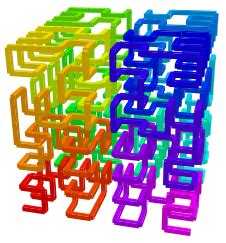 fractals - Representing a 3D Hilbert Curve as an L-system - Mathematics ...