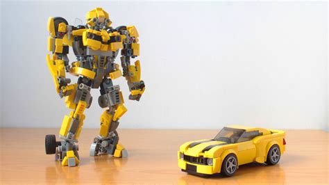 Lego Transformers Bumblebee MOC - YouTube