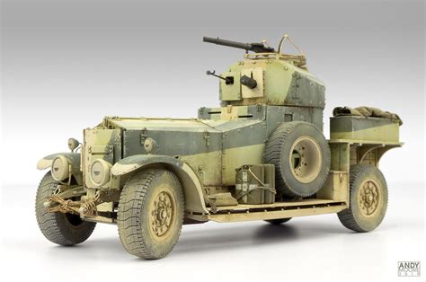 Rolls Royce 1920 Pattern Armoured Car | Meng 1/35 | Andy Moore | Flickr