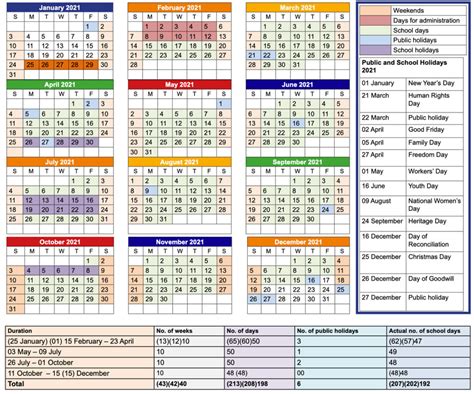 School Calendar South Africa 2023 - Time and Date Calendar 2023 Canada