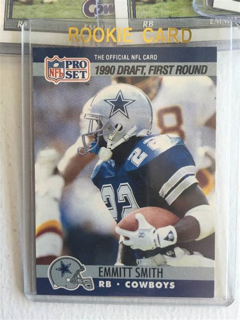 Emmitt Smith Rookie Card Lot - (23) Emmitt Smith Rookie Cards ...