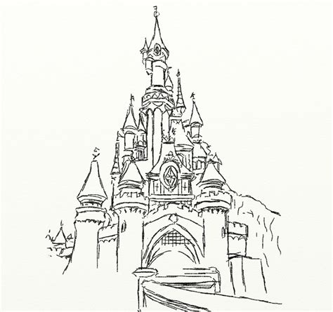 Frozen Castle Drawing at PaintingValley.com | Explore collection of Frozen Castle Drawing