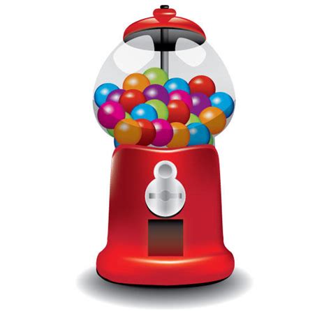 Free Gumball Machine Vector Illustration