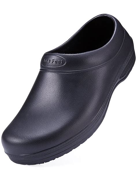 Slip Resistant Chef Shoes Black Non Slip Kitchen Work Clogs For Women - CD1886KE979 | Chef shoes ...