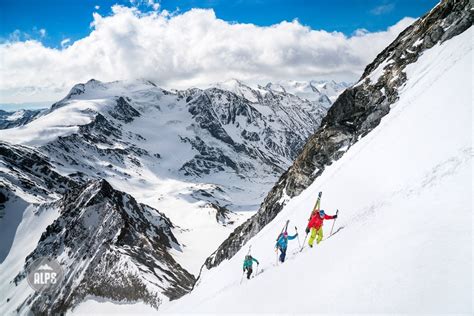 The Ortler Ski Tour is one the Alps classic grand ski tour areas.