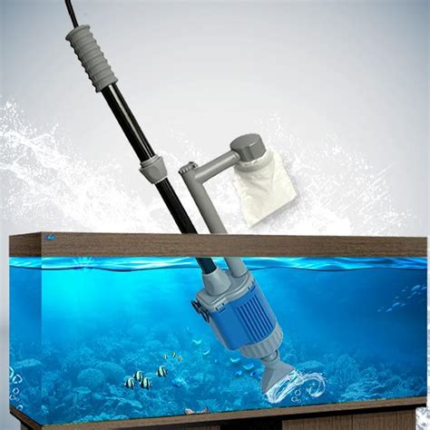 Best Automatic Aquarium Fish Tank Siphon Pump Gravel Cleaner Vacuum – MK Aquarium Store