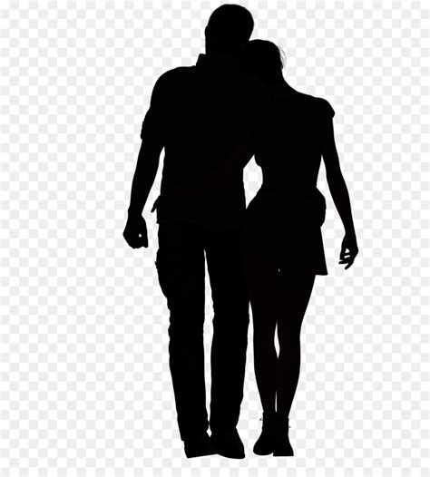 Romance Silhouette Png Pic Couple Silhouette Transparent Png - Clip Art Library