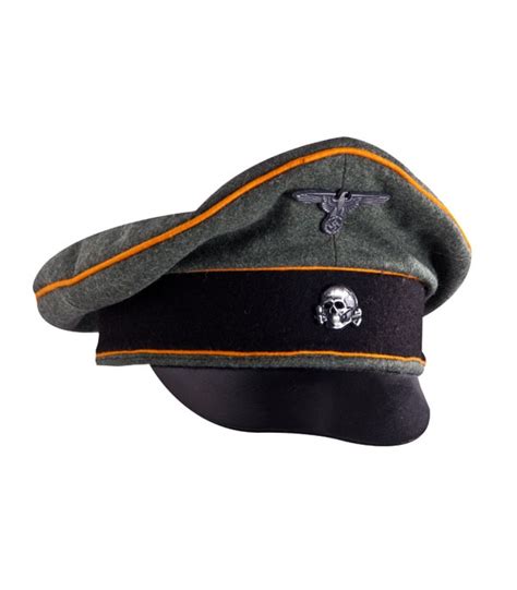 SS Feldgendarmerie visor cap - WW2 German officers cap