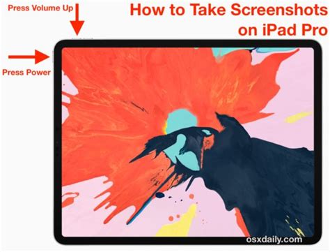 How to Take Screenshots on New iPad Pro