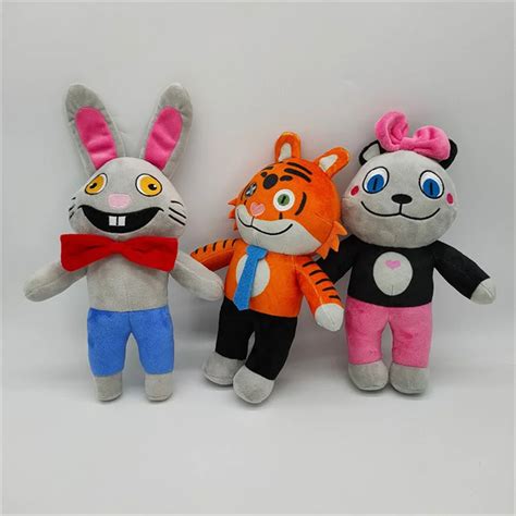 27-32cm Horror Game Mr. Hopp’s Playhouse 2 Plush Toys Cartoon Plushie Figure Rabbit Mr Hopp Soft ...