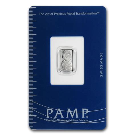 Buy 1 gram Platinum Bar - PAMP Suisse (In Assay) | APMEX