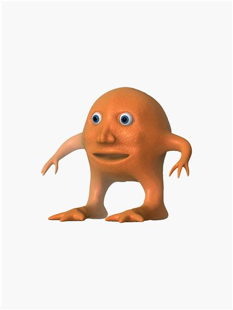 "Orang Meme" Sticker by ZeroPancakes | Redbubble