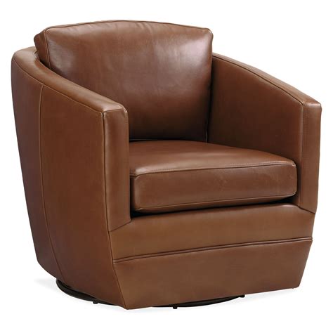 Leather Swivel Hand Chair at Bruce Toothaker blog