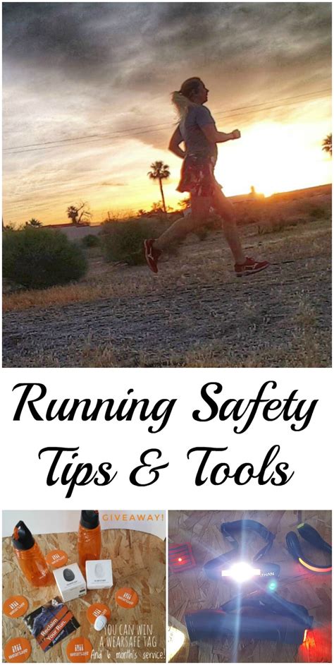 Running Safety Tips and Tools