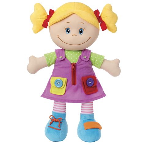 20" Rag Doll, Learn-to-Dress, Plush, Educational, Developmental Toy ...