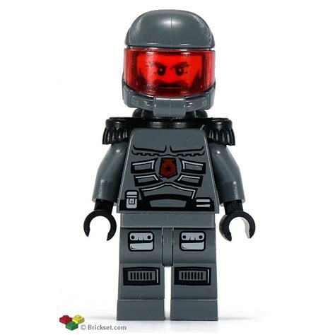 LEGO Space Police 3, Officer With Airtanks And Black Epaulettes ...