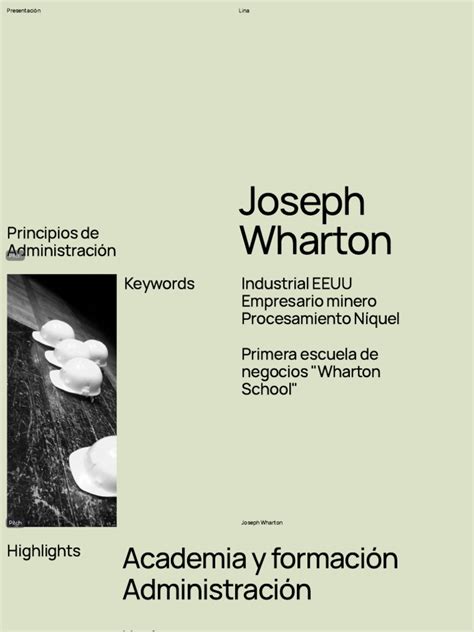 Joseph Wharton | PDF | Economias