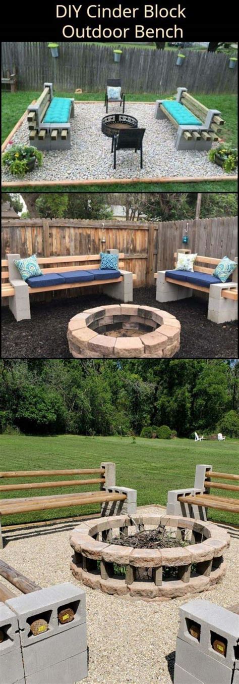 28 Best Cinder Block Bench Ideas To Easily Add More Seating In Your Garden