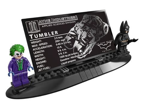 Lego Batman Tumbler Comes with Batman and Joker Minifigures - Tuvie Design