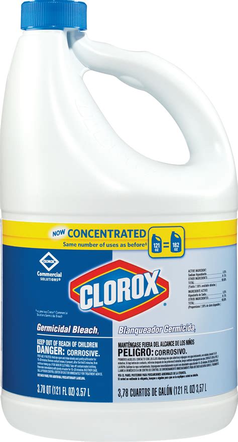 Printable Clorox Bleach Label