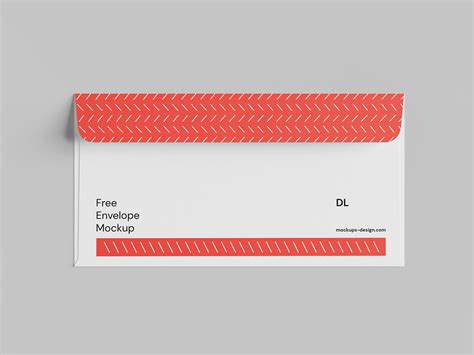 5 Mockups of DL Envelope from Various Angles Free Download | Resource Boy