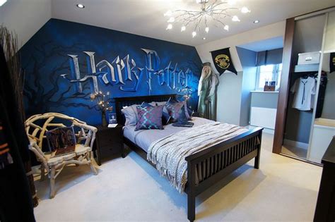 Harry Potter childrens mural room | Harry potter room decor, Harry ...