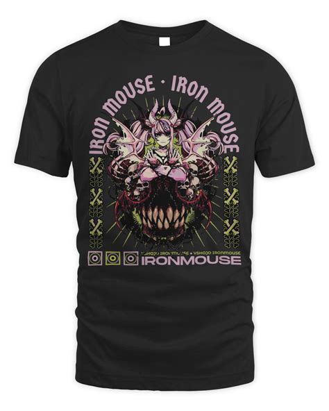 Ironmouse Merch Skull Vshojo Shirt | Muffiz