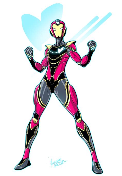 Riri Williams IRONHEART by LucianoVecchio on DeviantArt