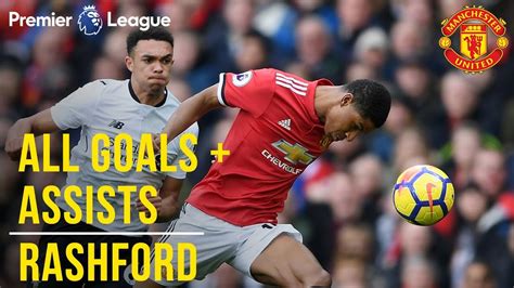 Marcus Rashford | All the Premier League Goals + Assists | Manchester United - YouTube