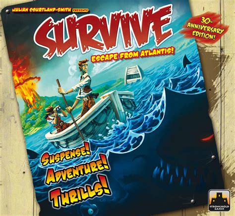 Buy Survive: Escape from Atlantis! 30th Anniversary Edition – BoardGameBliss Inc. – Canada's ...