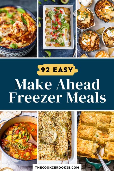 Make Ahead Freezer Dinner Recipes | Deporecipe.co