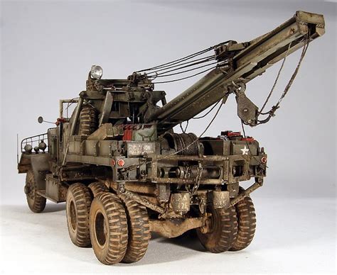 M1A1 American 6x6 Heavy Wrecker 1/18 Scale Model | Большие грузовики ...