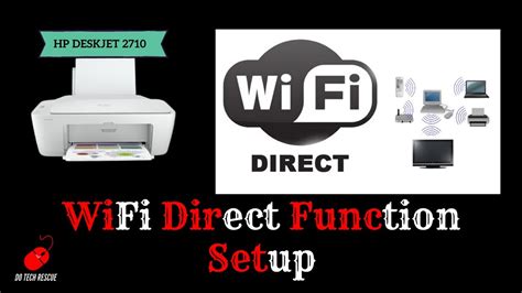 HP Deskjet 2700- Series Printer Wi-Fi Direct Quick Setup - YouTube