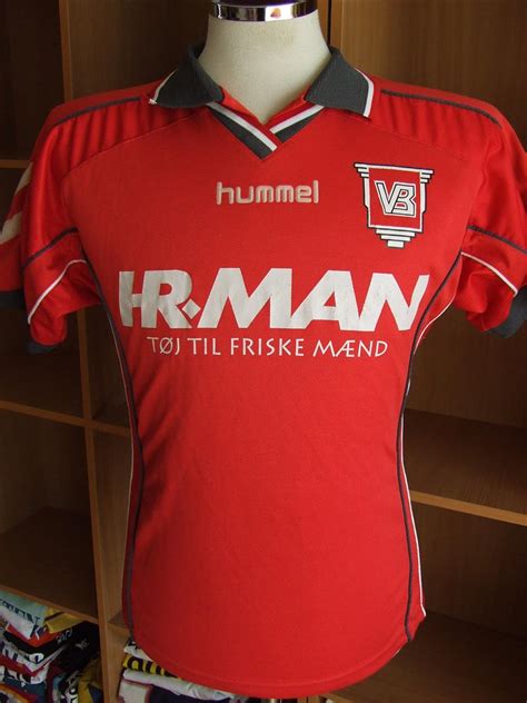 Vejle Boldklub Home football shirt 2000 - 2001.