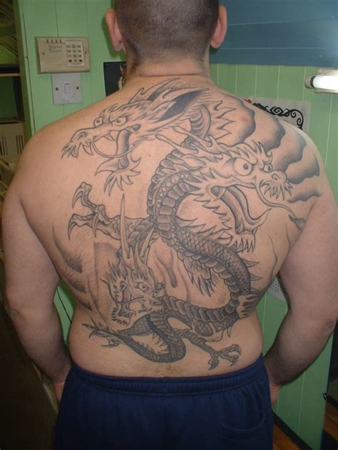 Three Headed Dragon Tattoo