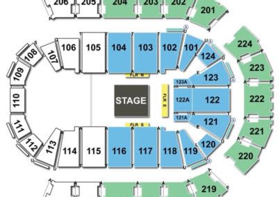 Spokane Arena Seating Chart | Seating Charts & Tickets