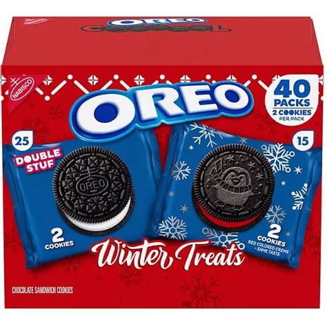 OREO Winter Treats Cookie Variety Pack (1.02 oz., 45 pk.) - Walmart.com