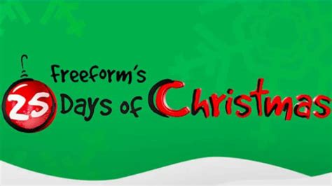 2017 Freeform 25 Days of Christmas Schedule