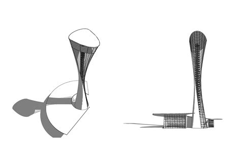 Air Traffic Control Tower Concept Design – PETROS TSOUKALAS ARCHITECT