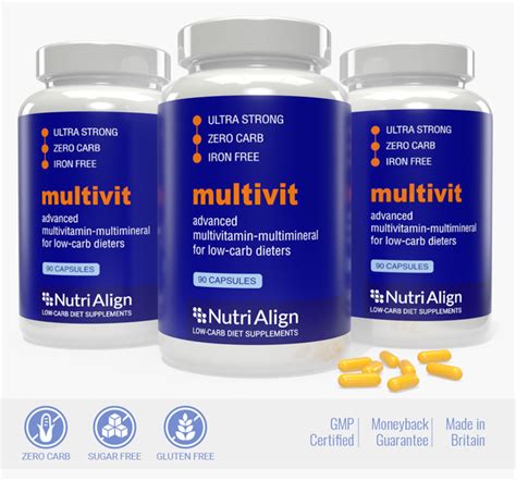 Low-Carb Multivitamins - How to Choose The Optimal Supplement