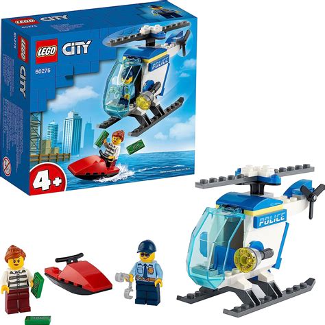 LEGO® City Police Helicopter 60275 Building Kit (51 Pieces): Buy Online at Best Price in Egypt ...