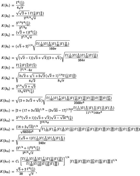 Elliptic Integral Singular Value