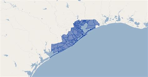 Houston, Texas Hurricane Evacuation Zones - Texas | GIS Map Data | City ...