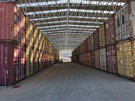 Onsite Storage Container Warehouse Project in Johannesburg > ALMAR