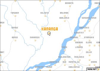 Kananga (Cameroon) map - nona.net