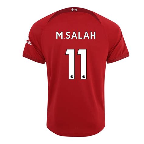 2022-2023 Liverpool M. SALAH #11 Home Soccer Jersey - Team Soccer Jerseys