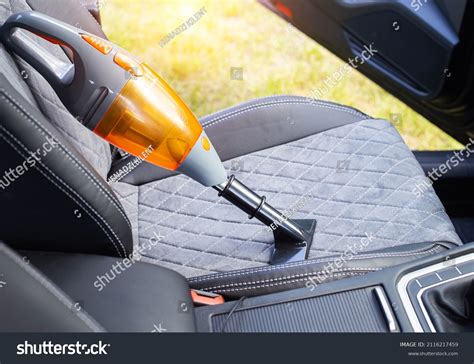 Cleaning Modern Car Interior Vacuum Cleaner Stock Photo 2116217459 ...