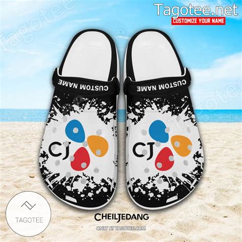 CJ CheilJedang Logo Crocs Clogs - BiShop - Tagotee