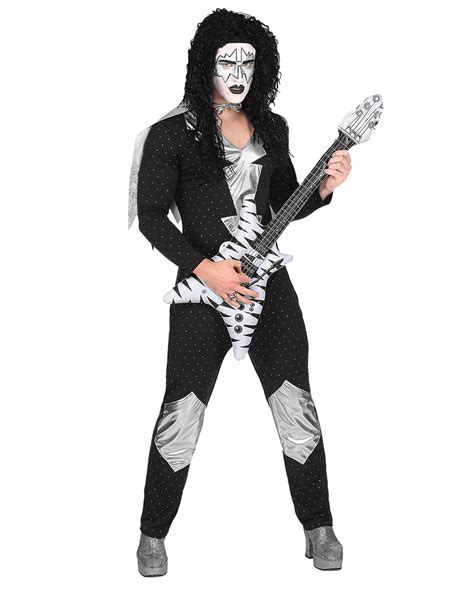 Heavy Metal Rock Star Costume for Halloween | - Karneval Universe